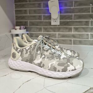 G/FORE MG4+ Camo Golf Shoes Men’s Size 9.5 Color Snow / Gray / White